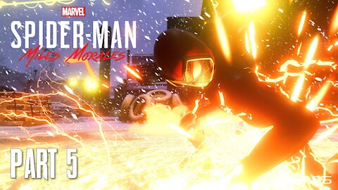 Spider-man: Miles Morales Main Story Playthrough Part 5 | PS5 Gameplay