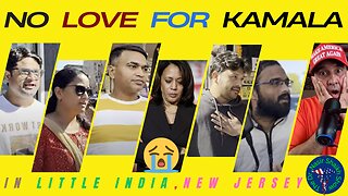 ABSOLUTELY NO Love or Support For Kamala Harris in Little India New Jersey