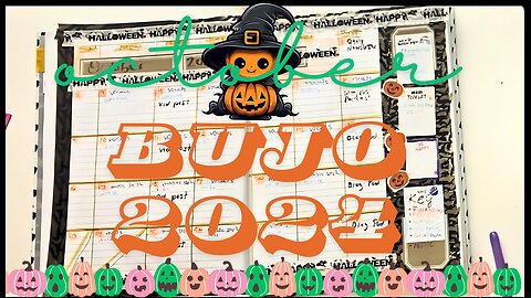 OCTOBER BULLET JOURNAL // Plan With Me 2024