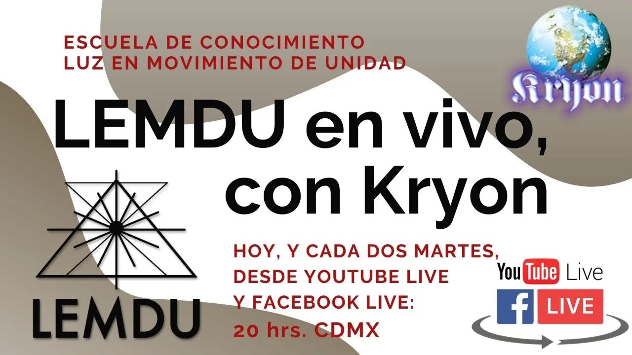 LEMDU EN VIVO CON KRYON: 15 agosto 2023.