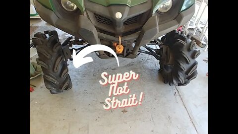 Tire straiterizing!