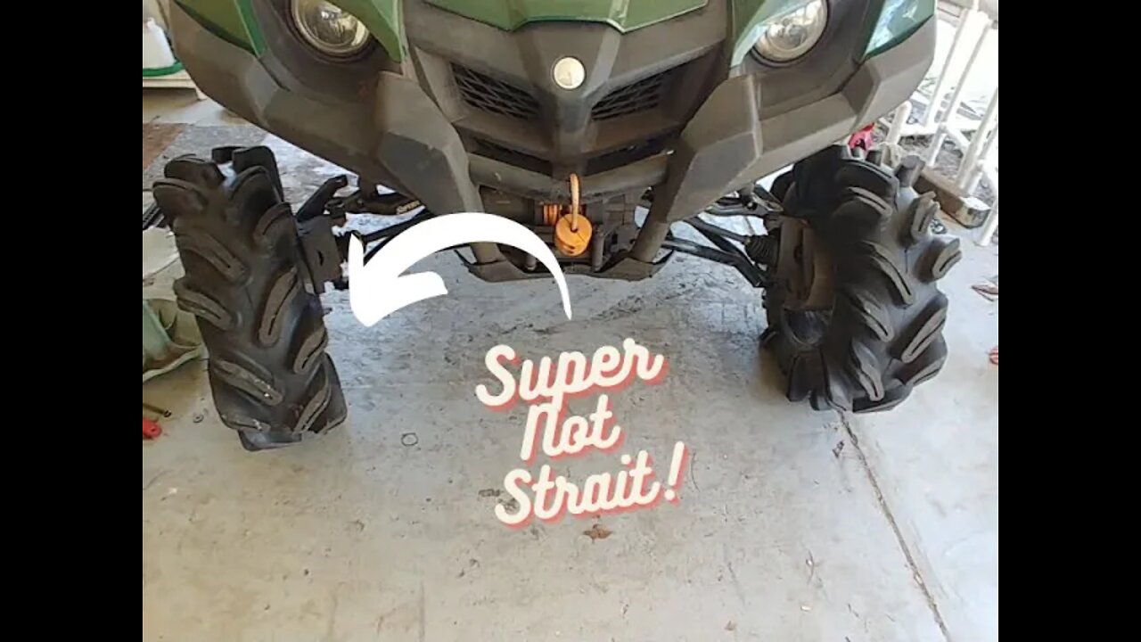 Tire straiterizing!