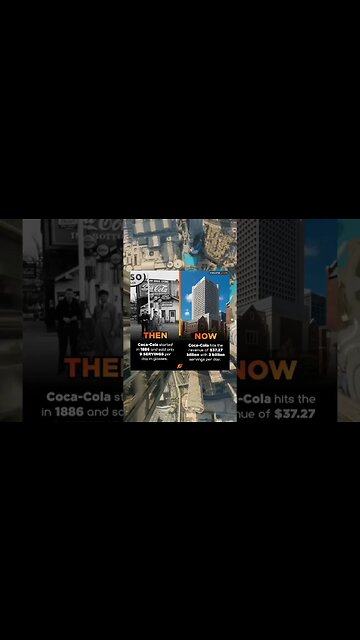 Coca Cola 🔥 Then and Now #motivational #inspirational #entrepreneur #motivation #success #motivation