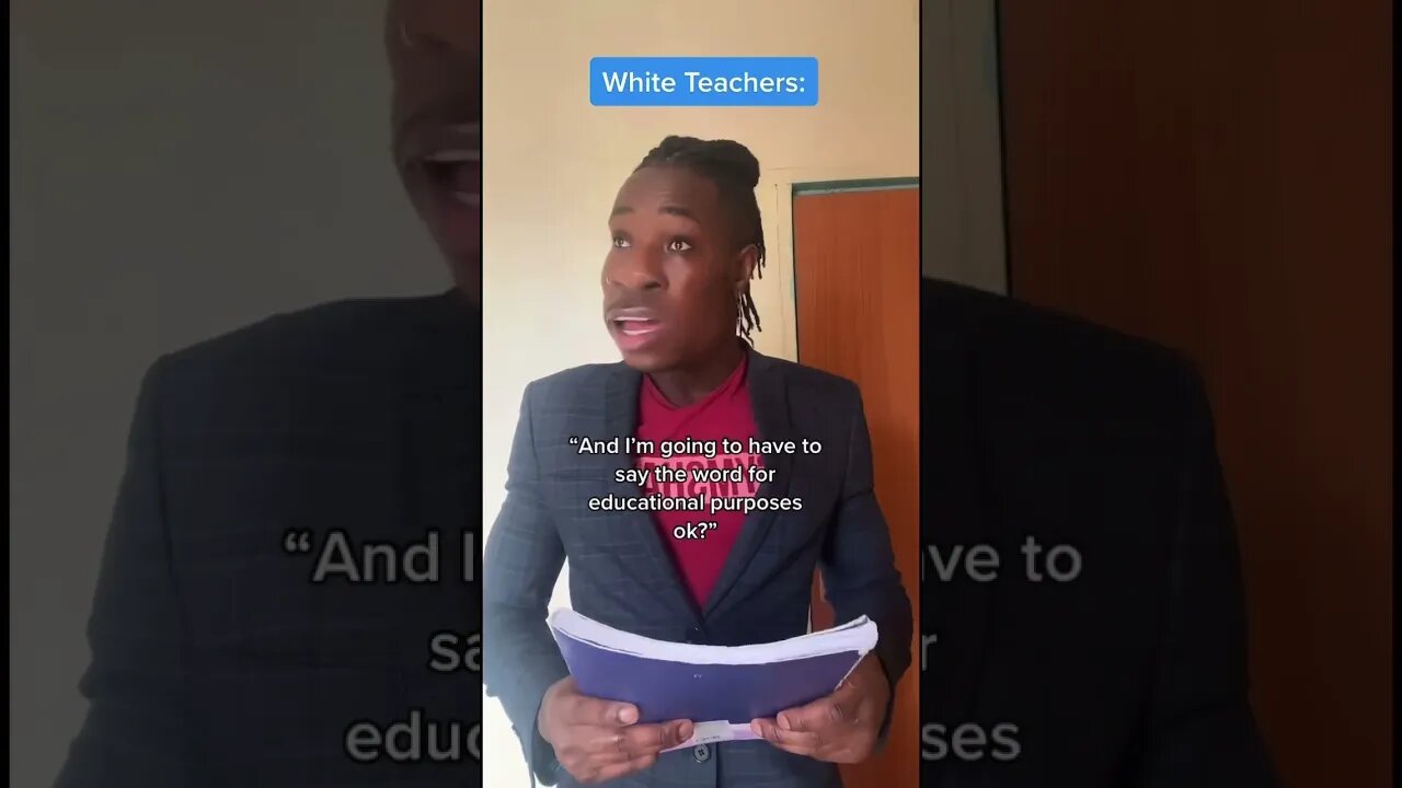 How White Teachers Be Reading The ‘N’ Word 🤣