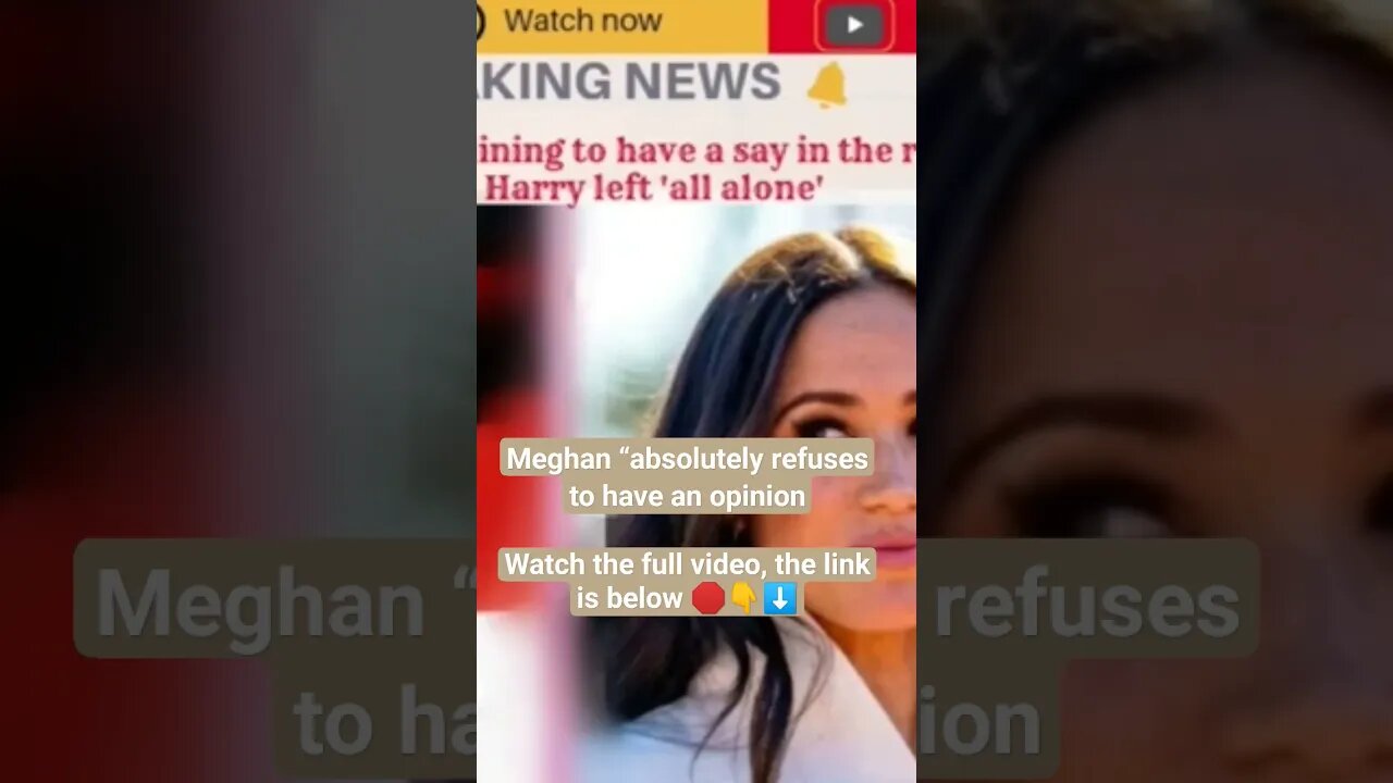Meghan “absolutely refuses to have an opinion