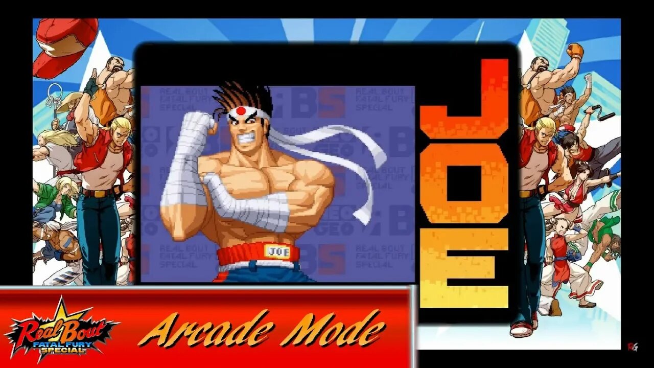 Real Bout Fatal Fury Special: Arcade Mode - Joe Higashi