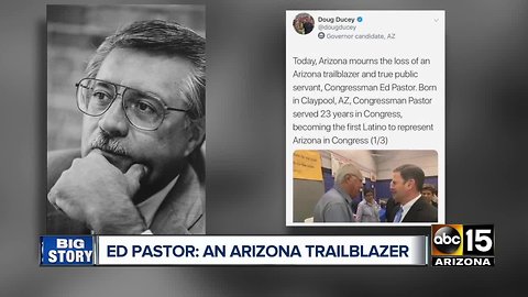 Family remembers the life of former Arizona Congressman Ed Pastor