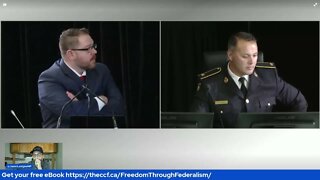 Brendan Miller - Freedom Corp. vs OPP Inspector Marcel Beaudin