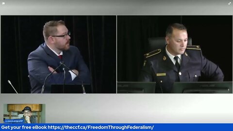 Brendan Miller - Freedom Corp. vs OPP Inspector Marcel Beaudin