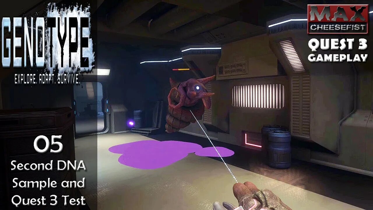 GENOTYPE // 05: Second DNA Sample and Quest 3 Test // QUEST 3 Gameplay