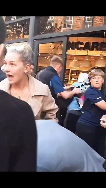 England is finished. The lower class are looting the stores