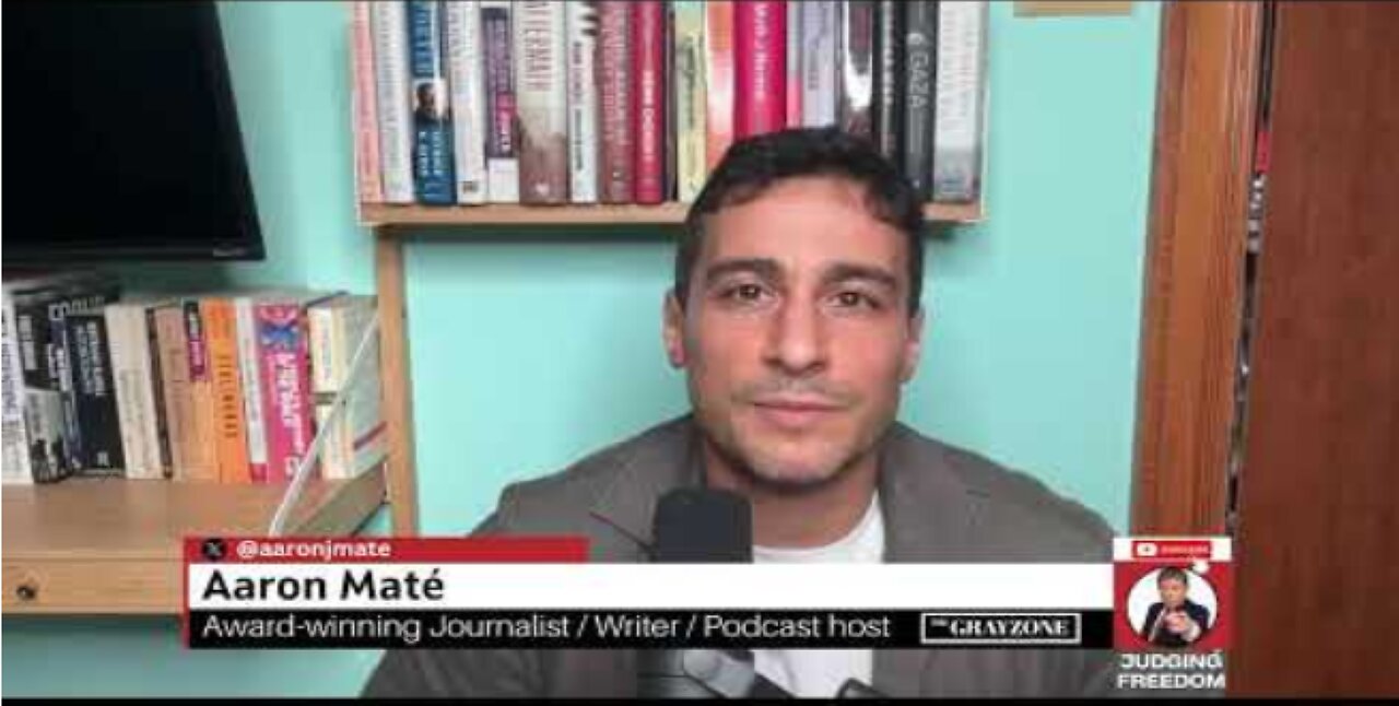 Aaron Maté : US Enables Israel