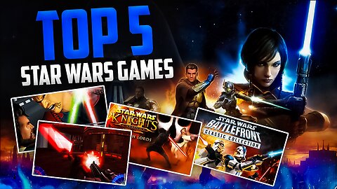 5 INCREDIBLE GOOD Star Wars Games!