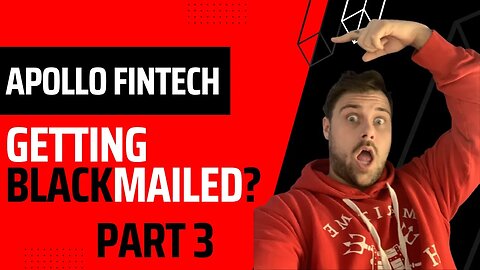 EXPOSED!!! Why Is DANNY DE HEK blackmailing Apollo Fintech Part3