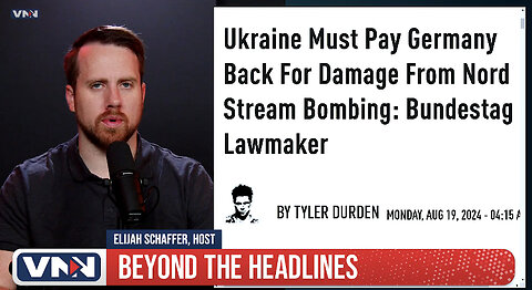 PLOT TWIST: Ukraine destroyed the Nord Stream Pipeline