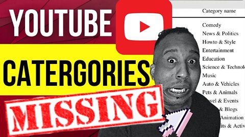 The Most Missed Youtube ▶️ Categories