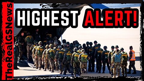 RED ALERT!! ⚠️ SOMETHING BIG GOING ON IN ALASKA!!! MILITARY EQUIPMENT & SOLDIERS DEPLOYED!