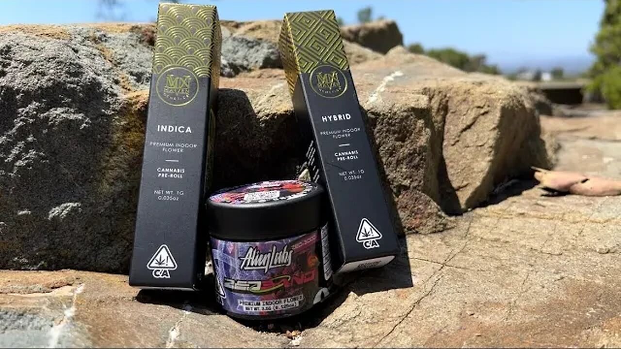 Alien Labs Zed Band and Maven Pre Rolls Golden Apples, Ube Creme Review