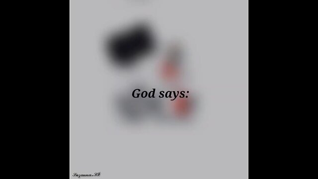 God says