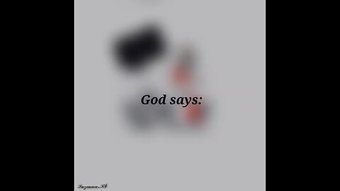 God says