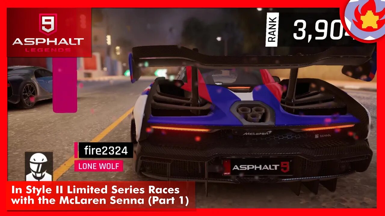 In Style II Races with the McLaren Senna (Part 1) | Asphalt 9: Legends for Nintendo Switch