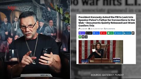WW3 Update: Lying Nancy Pelosi is a modern day MOBSTER 30m