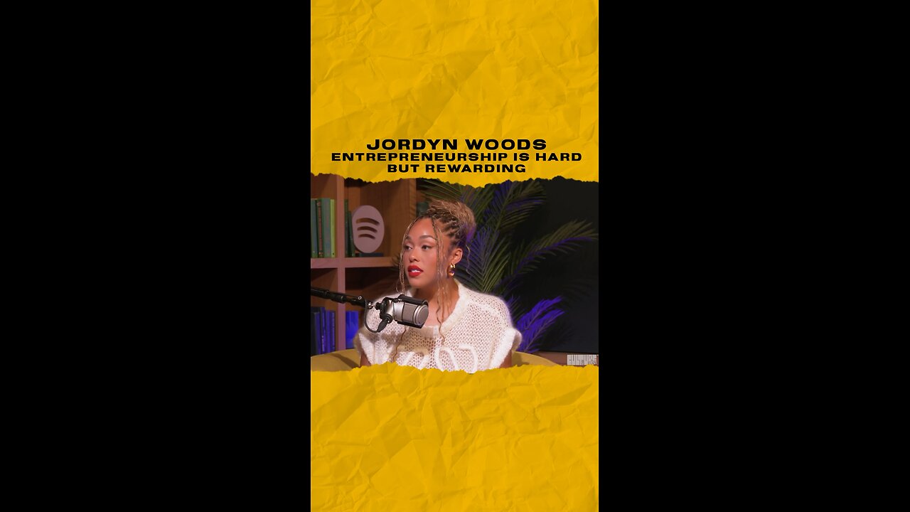 @jordynwoods Entrepreneurship is hard but rewarding