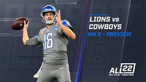 CAN THE DETROIT LIONS GET REVENGE AGAINST THE COWBOYS? WEEK 6 NFL PREVIEW