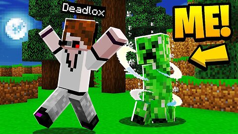I Pretended To Be A CREEPER In Minecraft