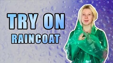 Raincoat Runway: A Stylish Try-On Experience in the Rain