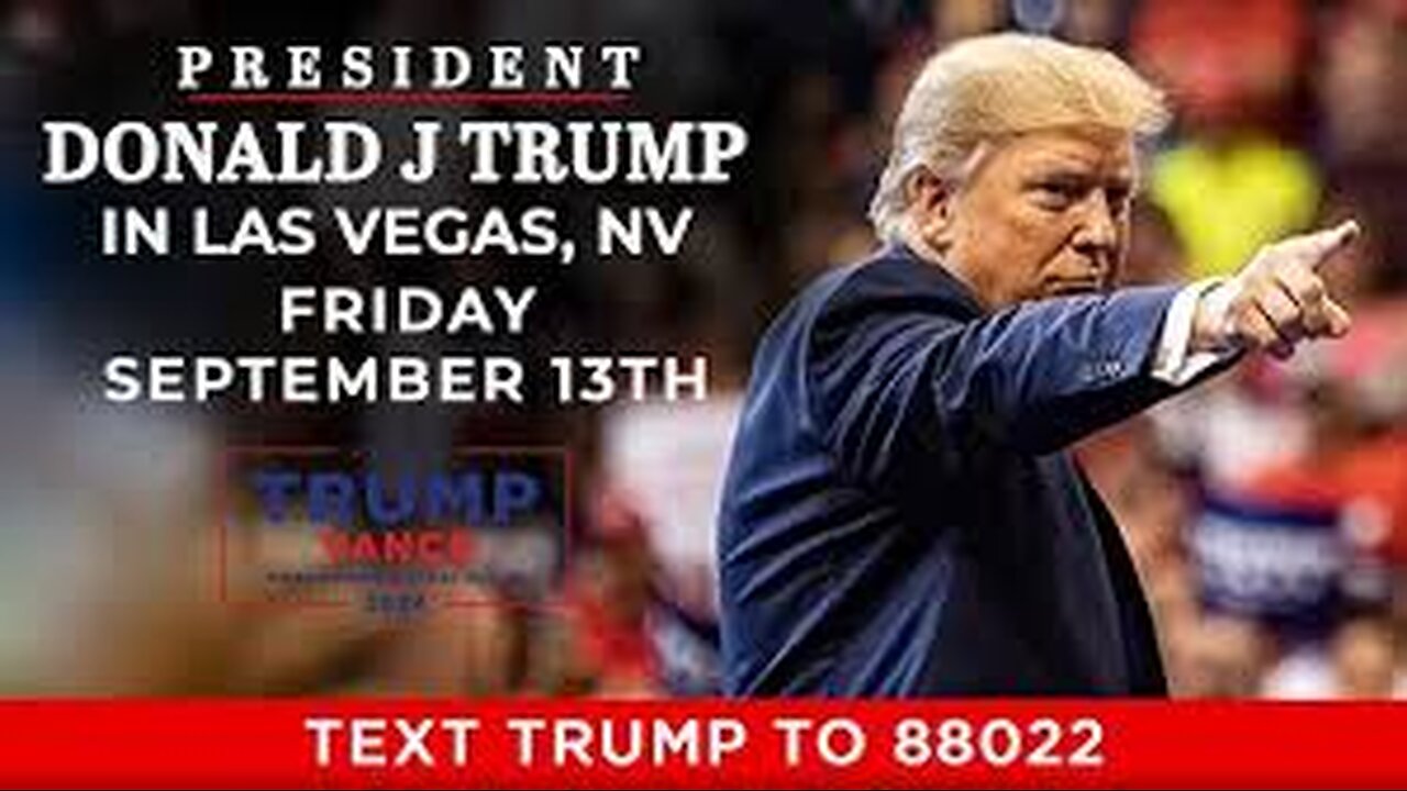 Trump Holds A Campaign Rally In Las Vegas, Nevada