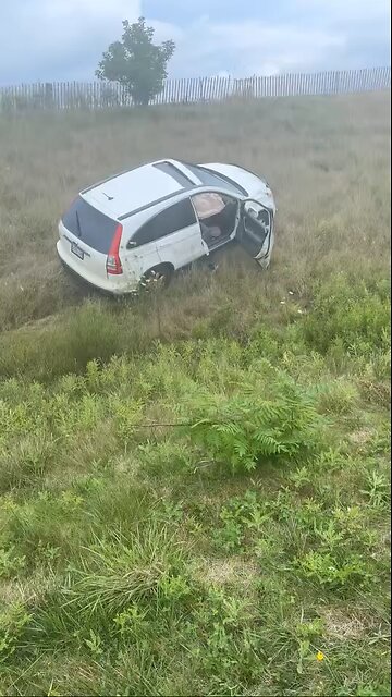 Vehicle Goes Off Roading