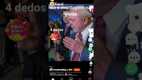 Lula com 5 Dedos? sósia ou nasceu um dedo no Lula?
