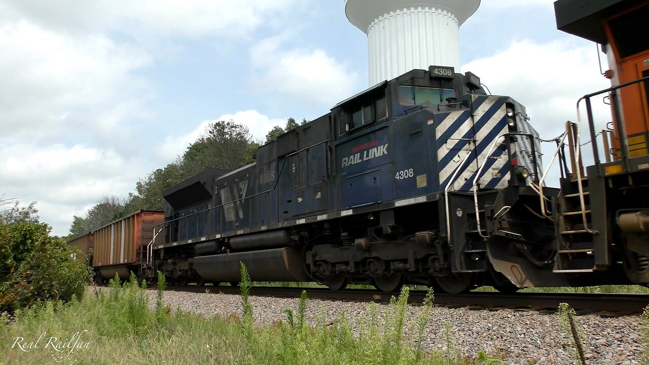 Montana Rail Link (First Time), UP Riding Into Storm and SD70M - Hinckley Sub