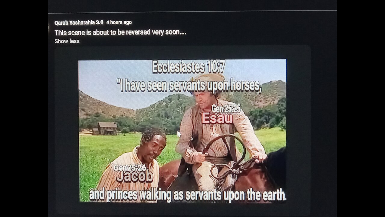 WHEN GOD (YAHAWAH) SET ESAU AND SHESAU BACK TO FACTORY SETTINGS