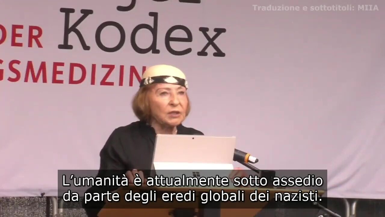 Vera Sharav al 75° Anniversario di Norimberga: "Mai più" è ora. [SUB ITA]