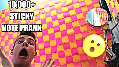 EXTREME STICKY NOTE PRANK ON MOM Zach Clayton