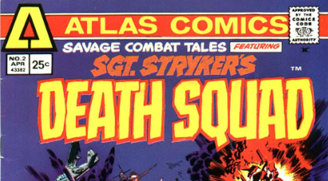 1974 Savage Combat Tales featuring Sgt Stryker's Death Squad Atlas Comics