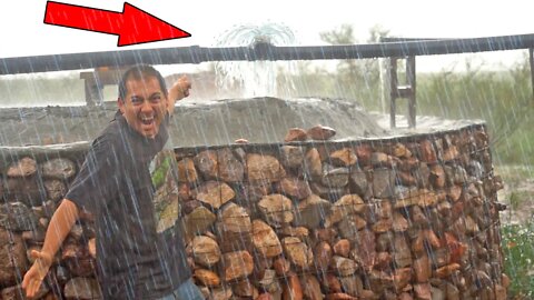 Our Pipes ERUPT! THIS Is What You Want To See When Living Off-Grid On Rainwater