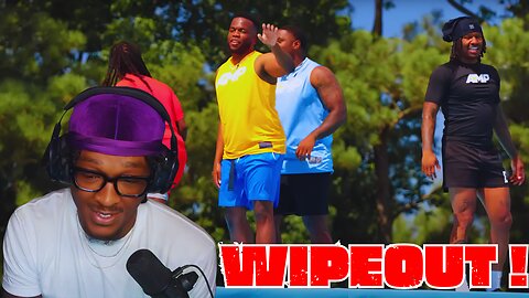 Chuck Mates AMP Wipeout Reaction.