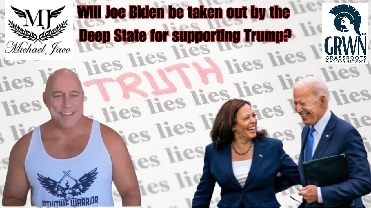Will Joe Biden be taken out by the deep state for supporting Trump? Covid lie NYC.