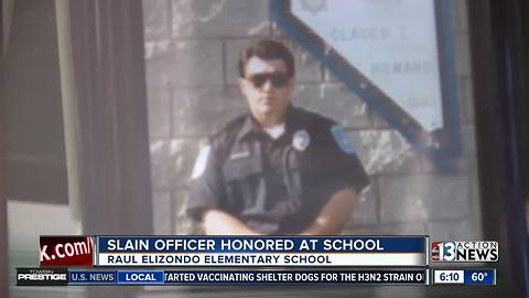 Slain North Las Vegas Police Officer Honored at School