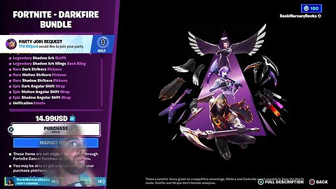 Fortnite with Rock Mercury