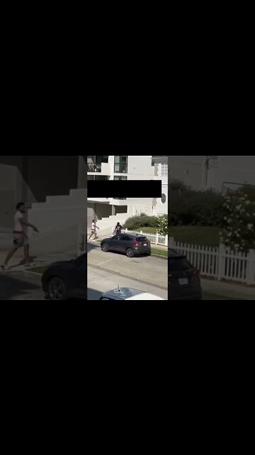 Los Angeles: An unidentified man is being hailed as a hero after reportedly preventing a carjacking