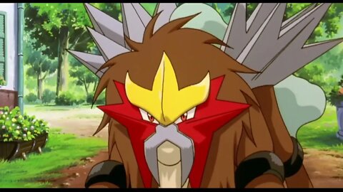 Entei Kidnaps Ash's Mom and Pikachu