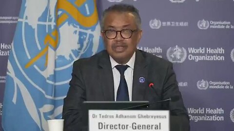 Fear Porn Peddling Pedo Tedros Declaring War on All Sovereign Life...Again