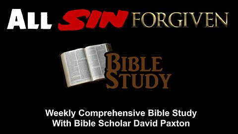All Sin Forgiven - Only Through Jesus Christ