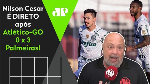 "Eu tô dizendo... O Palmeiras SERÁ CAMPEÃO BRASILEIRO!" Nilson É DIRETO após 3 a 0 no Atlético-GO!