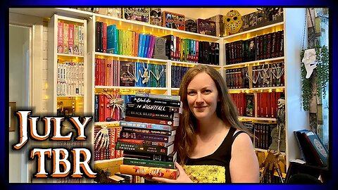 JULY TBR (13 books) inc. the #YABookClub2023 YA summer horror read IN NIGHTFALL + Julys Point Horror