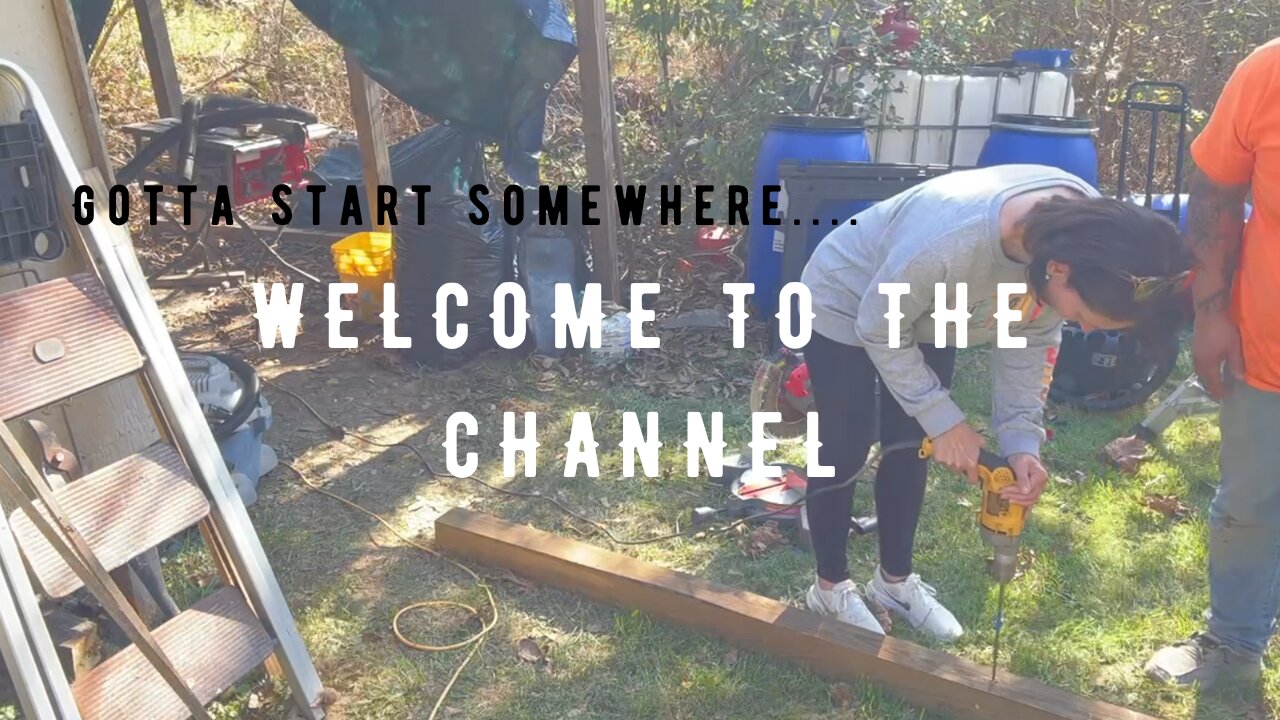 Trying to get projects done plus start a Rumble channel (Ep. 1)